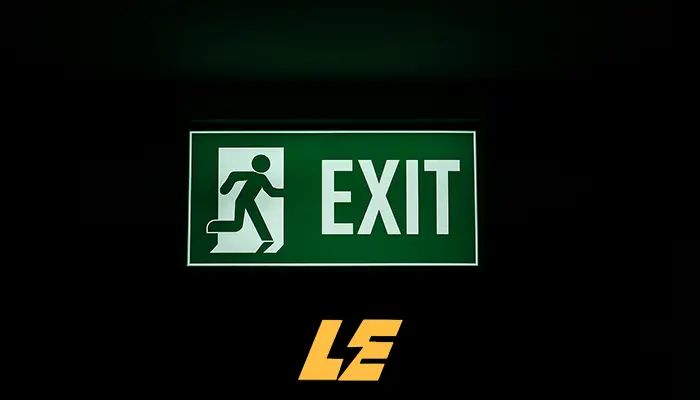 Installed emergency exit lighting in Camden HMO
