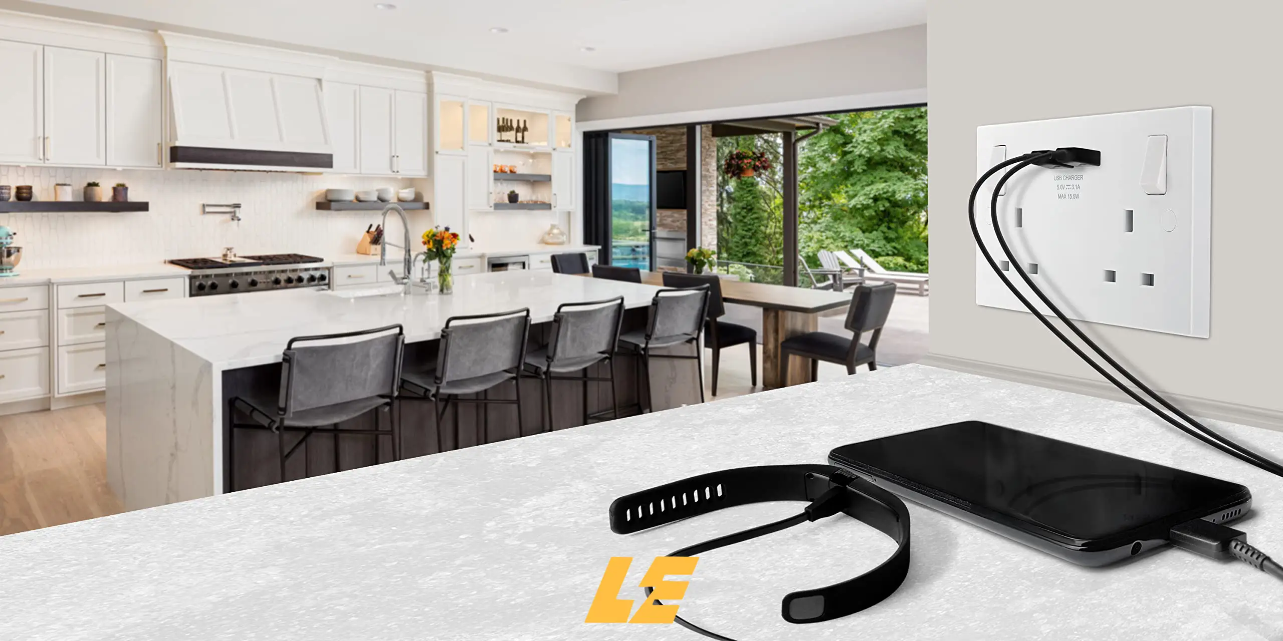 Socket Installation Services in London – Single, Double & USB Sockets