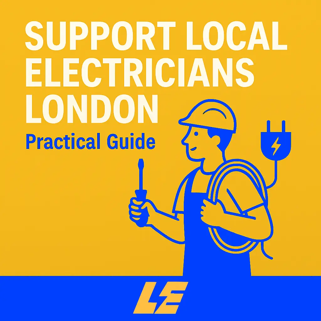 Support Local Electricians London – Practical Guide